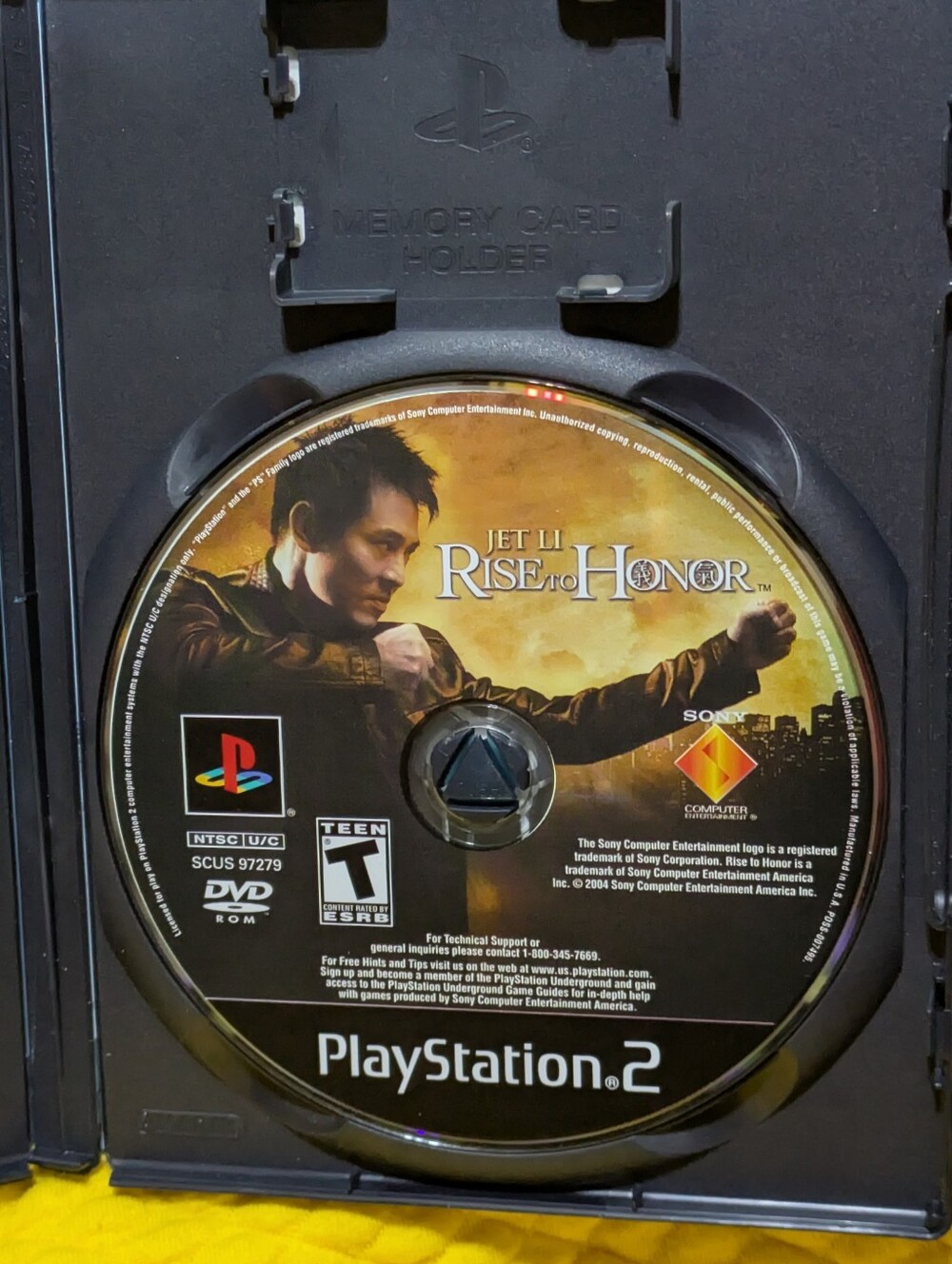 Jet Li RISE TO HONOR π₯ Sony PS2 π CIB βοΈ VG+ - Picture 4 of 6